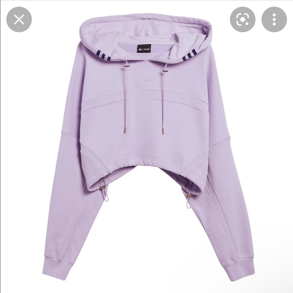 Adidas x IVY PARK Purple Glow Hooded Shrug